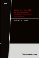 Code des sociétés et associations - Arrêté d'exécution et tableaux de concordances 2019