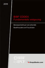 BIBF CODEX 2019 - Fundamentele wetgeving voor de boekhouder fiscalist