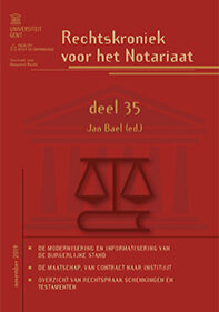 Rechtskroniek voor het Notariaat 35